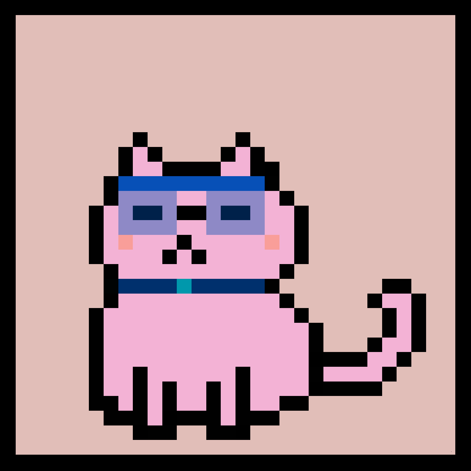 Lazy Kitties #1802 static token preview