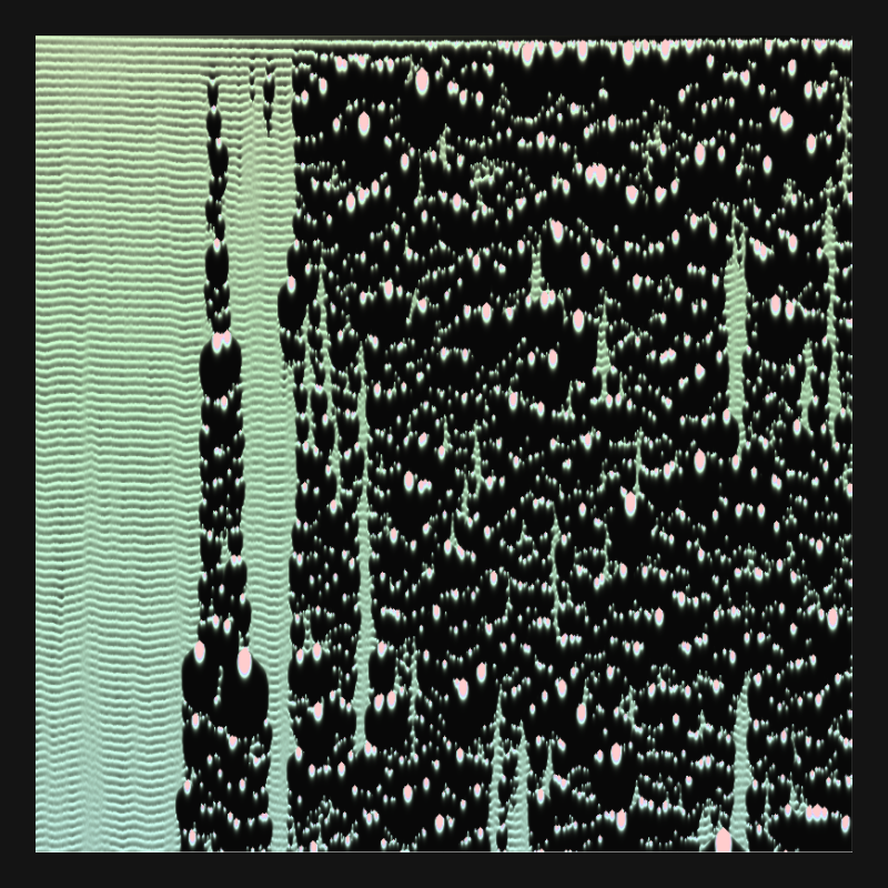 LandWaves #42 static NFT preview