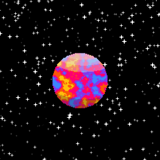 Pixel Planets #1 static token preview