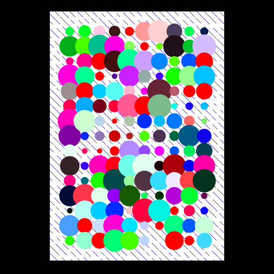 Dots in the Rain #8 static token preview
