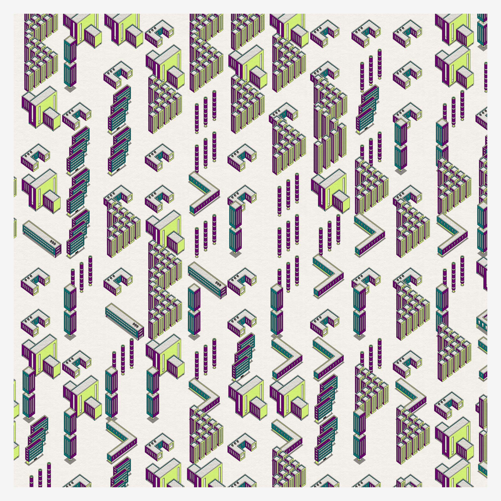 Bauhausstadt #172 static NFT preview