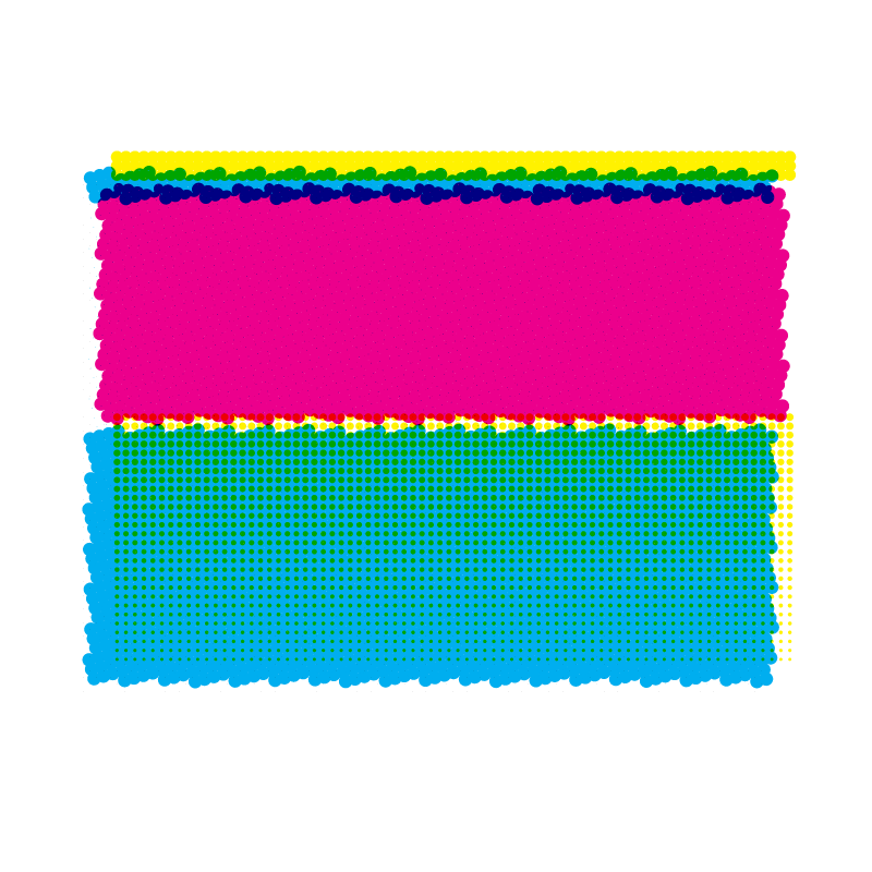 CMYK (Death of a Medium) #131 static NFT preview