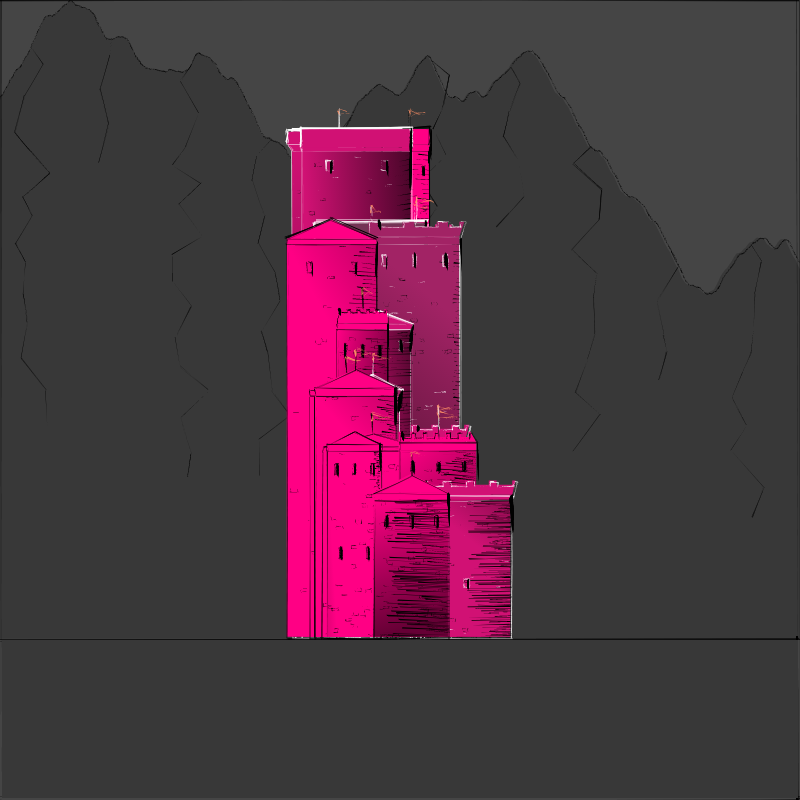 The Fortress II #131 static token preview