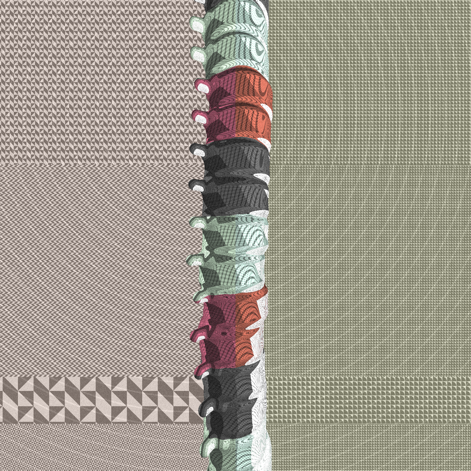 Long, Thin, Tubular Structure #198 static NFT preview