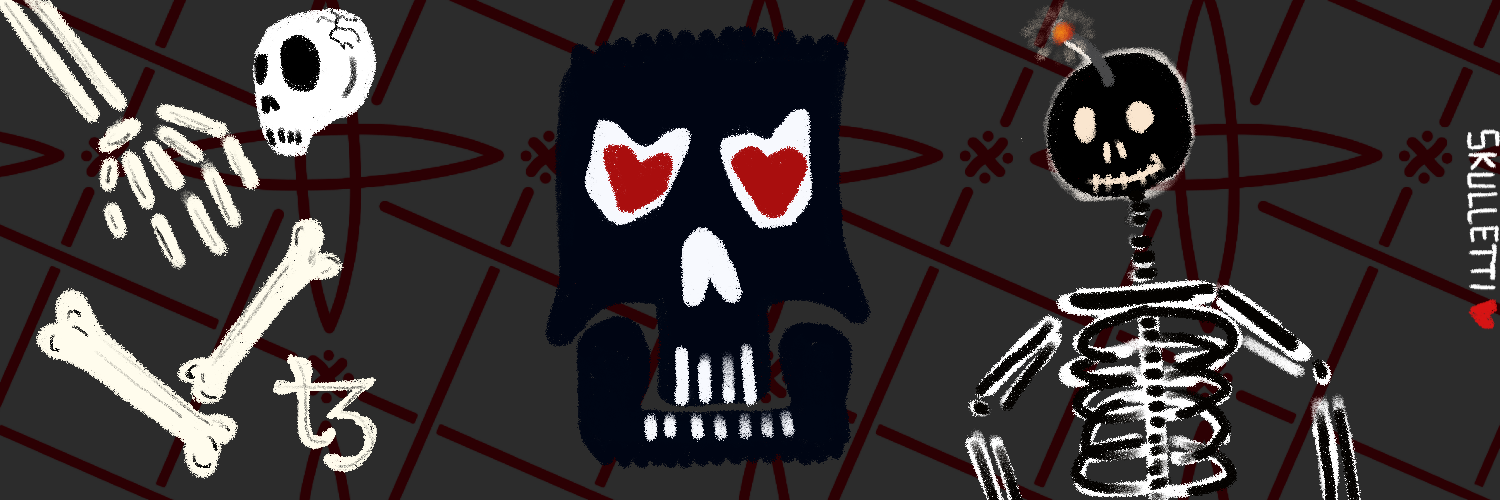 SKULLETTI TWITTER BANNER #270 static token preview