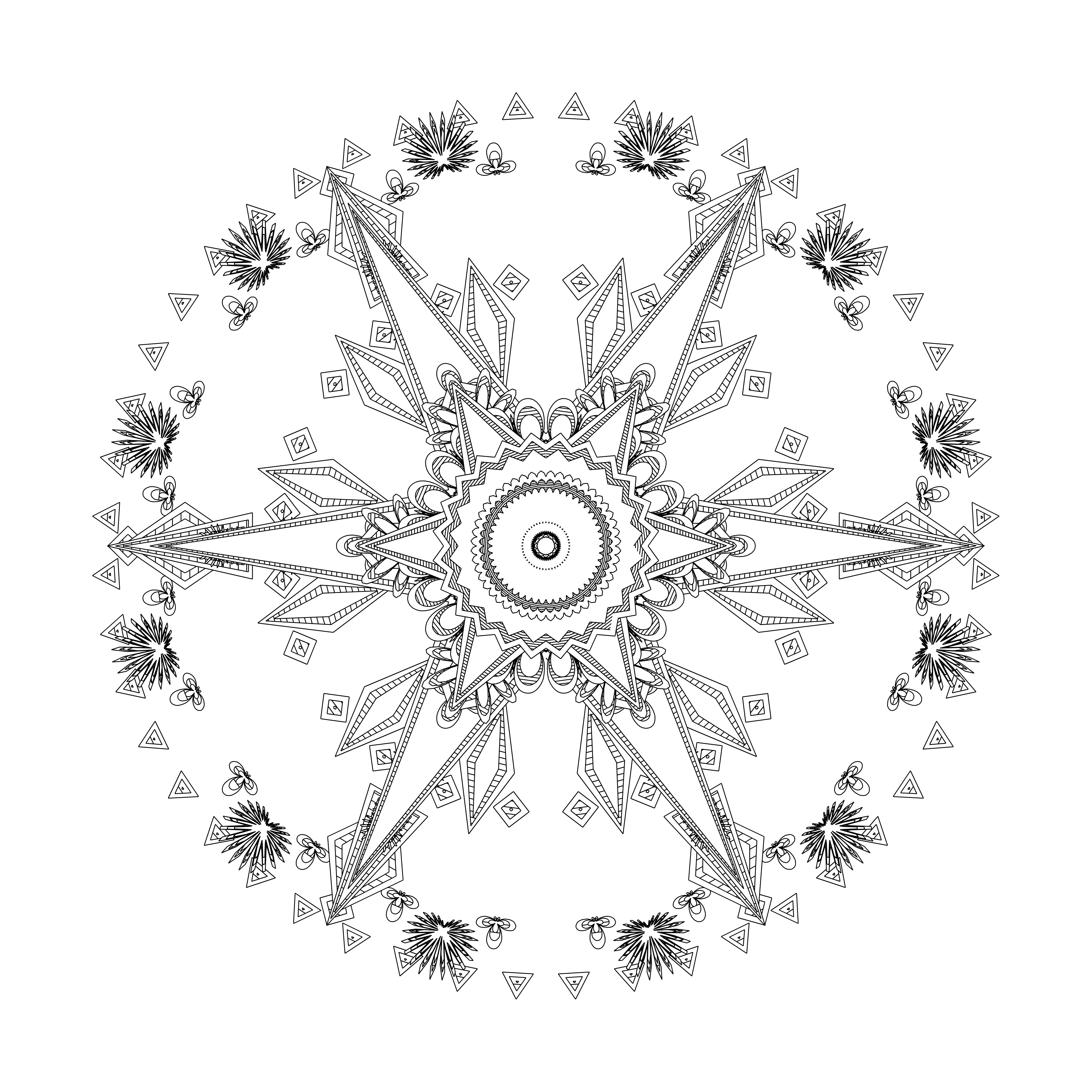 LL21 Mandala #327 static NFT preview