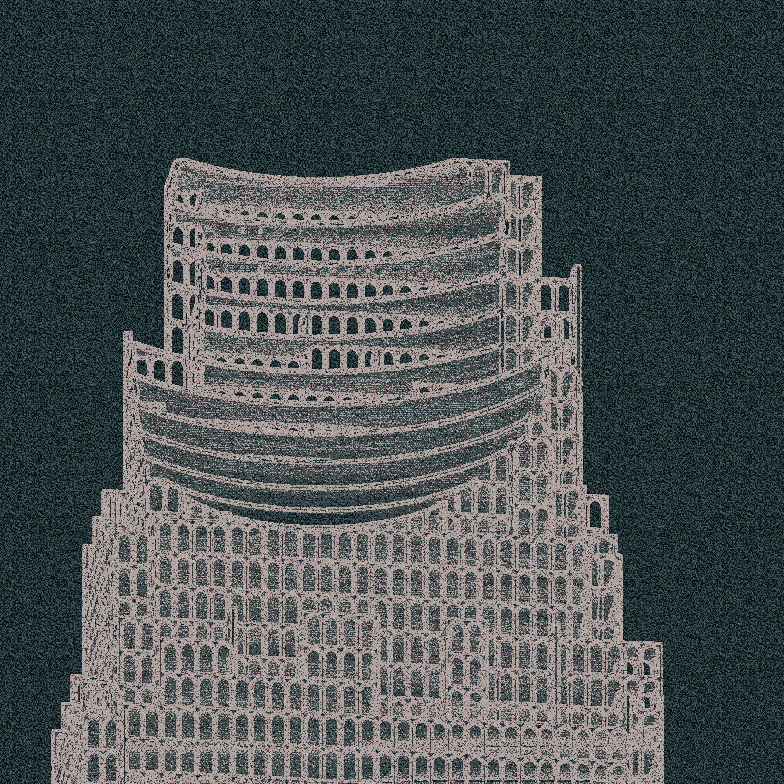Brutalist #344 static NFT preview