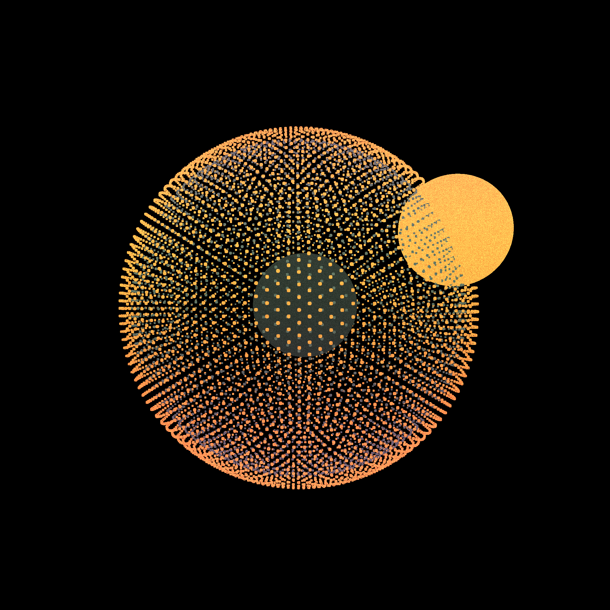 Cometary coma #150 static token preview