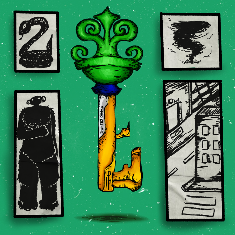 Dungeon Keys #8 static token preview