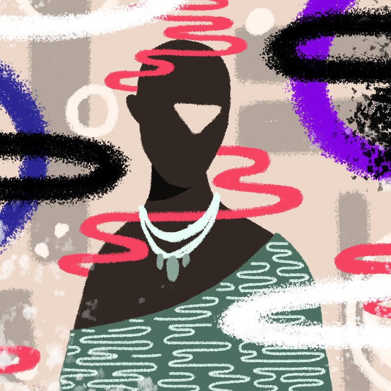 African Idols #142 static token preview