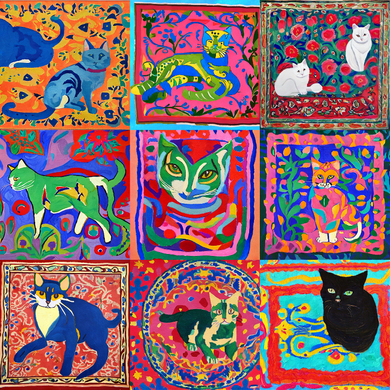 99 Patchworks of 9 Lives #11 static token preview