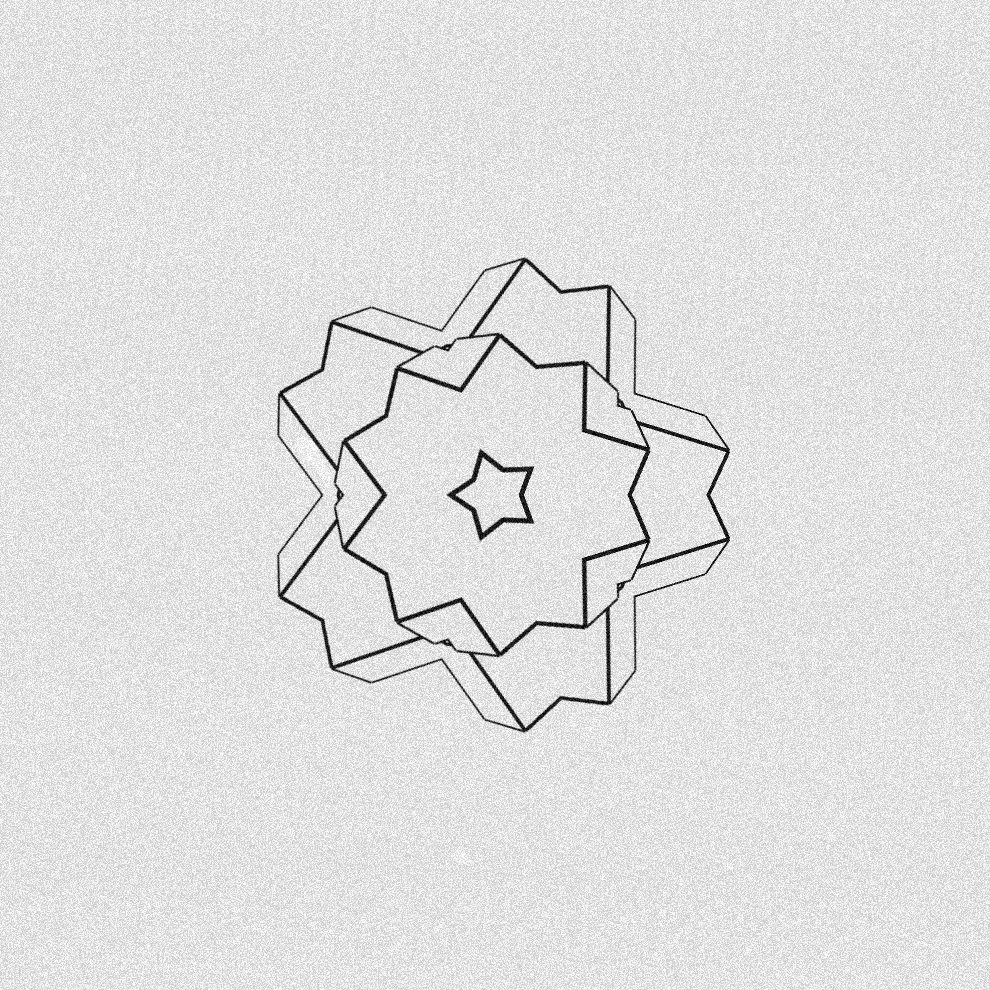 Monochrome Kaleido #446 static token preview