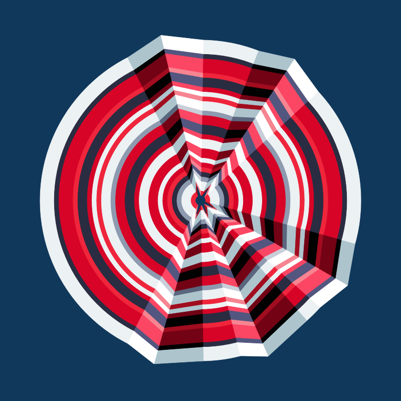 Folded Circle #30 static NFT preview