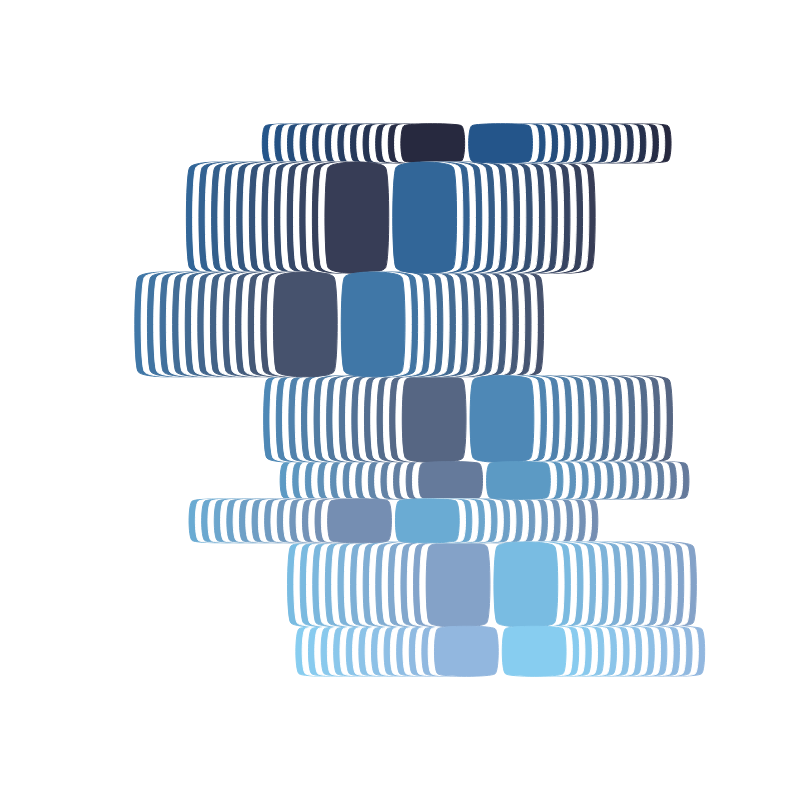 Reflection of Stripes 001 #19 static token preview