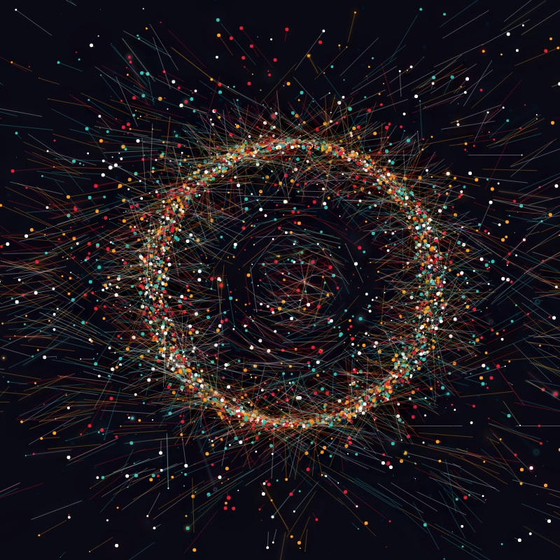 Supernova Scatter #75 static NFT preview