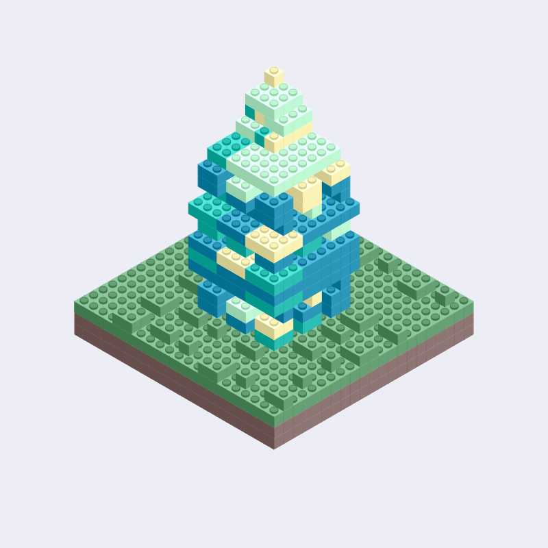 Plastic Town I #68 static token preview