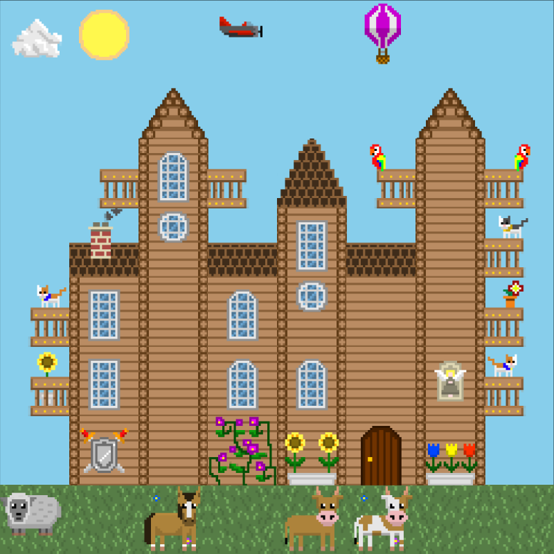 2D Mansion #783 static token preview