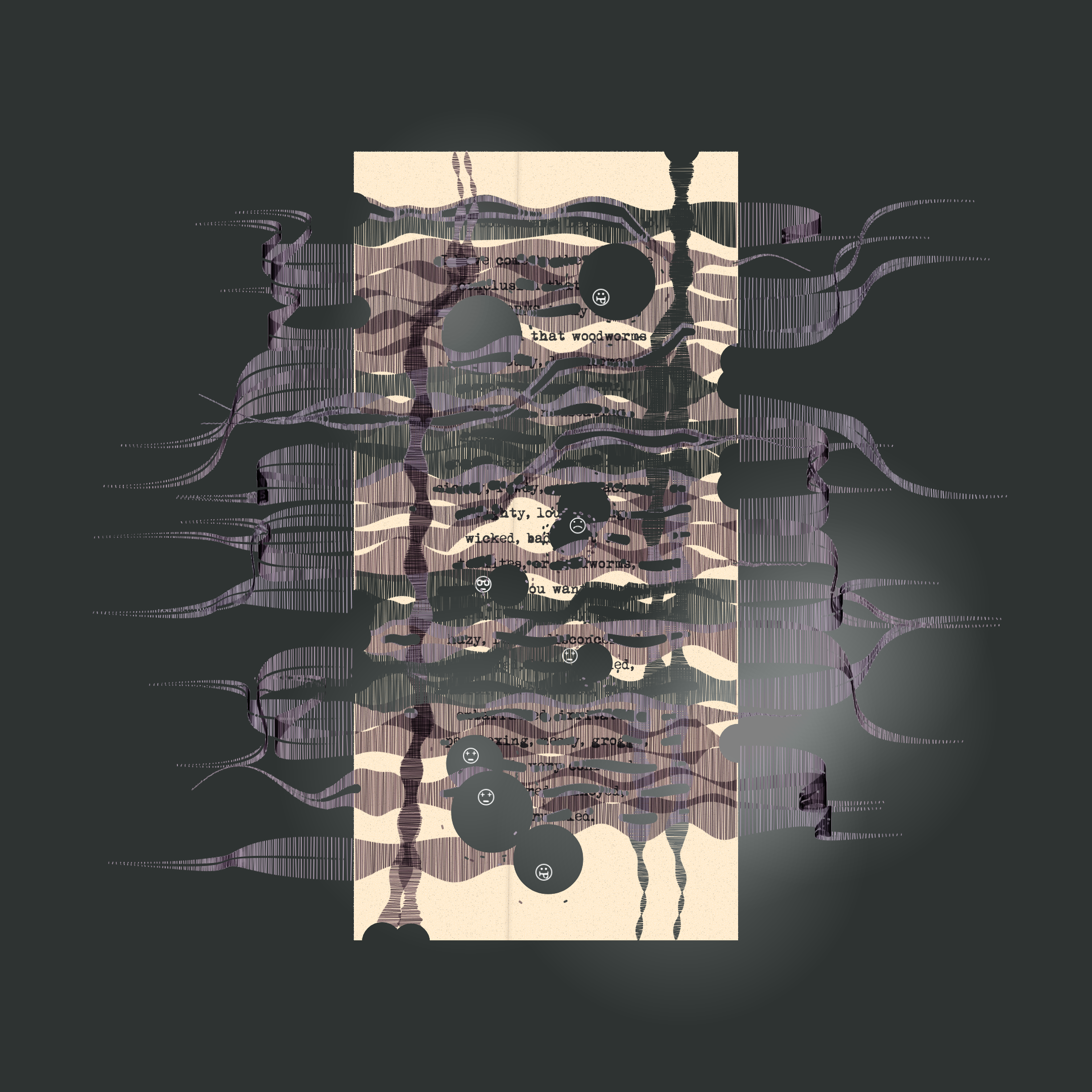 Word-eating worms #174 static NFT preview