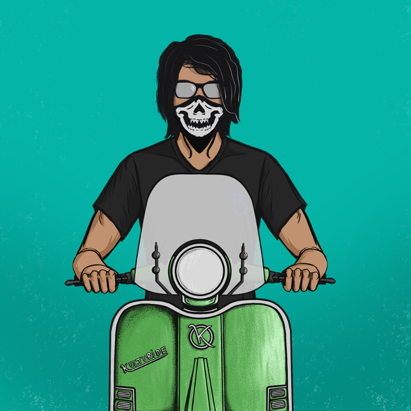 SCOOTER RIOT #249 static token preview