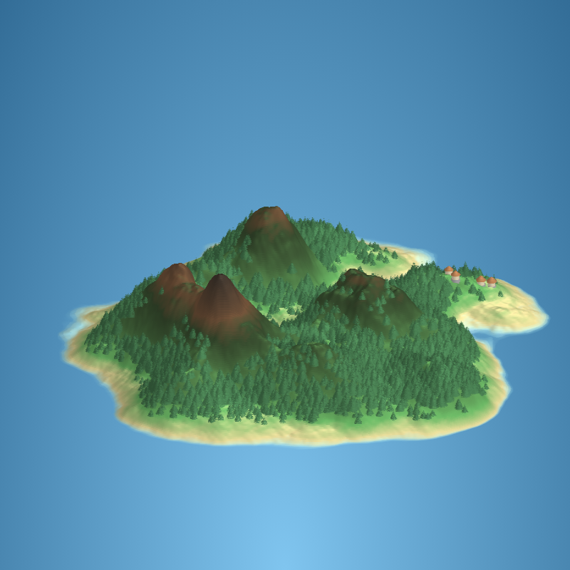 Island #15 static NFT preview