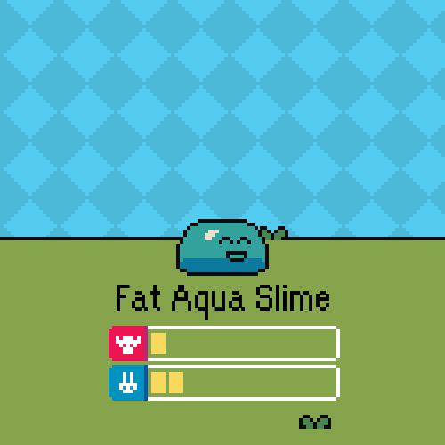 Pocket Slimes #199 static NFT preview