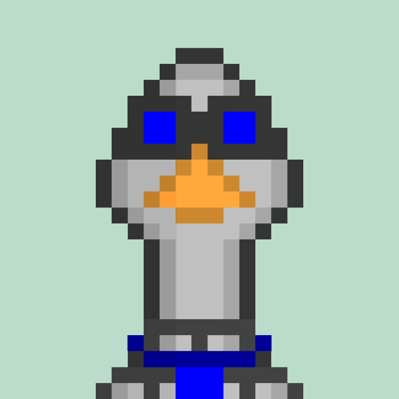Morixels Goose #311 static NFT preview