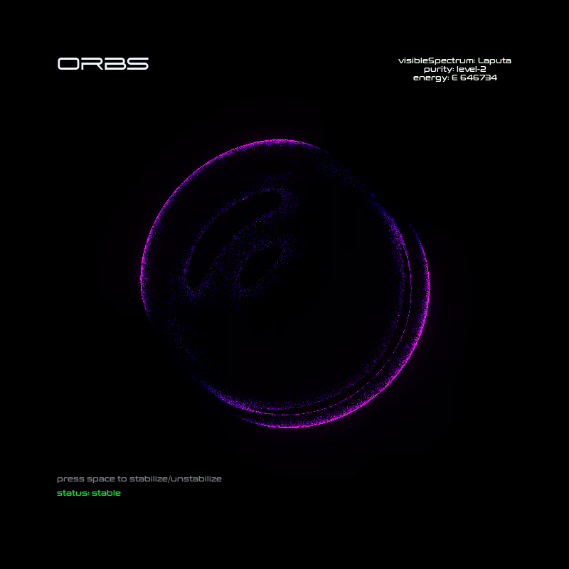 𝕆ℝ𝔹𝕊 #28 static NFT preview