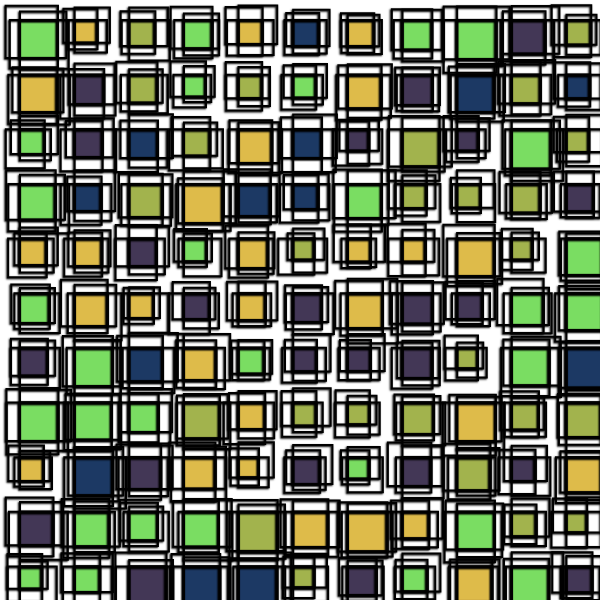 four square intersection #39 static NFT preview