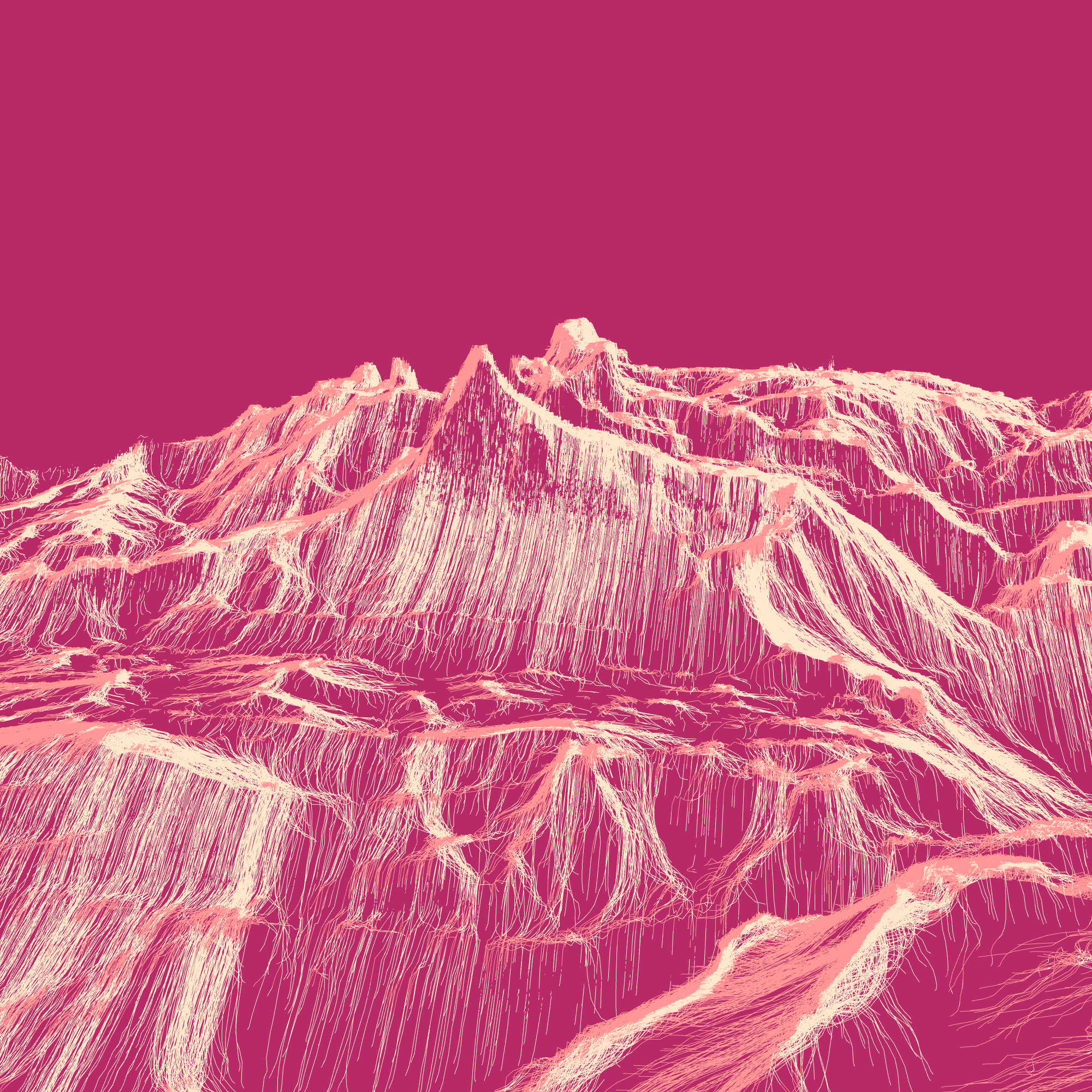 Ridge Scribbles #50 static NFT preview