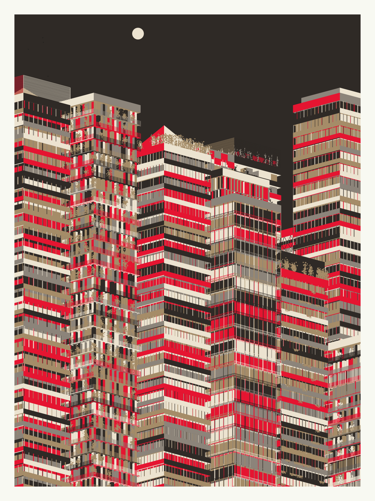 Perpendicular Inhabitation #451 static NFT preview
