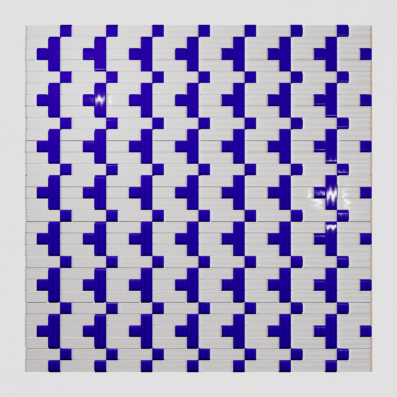 Woven Pattern – Prussian Series #8 static token preview