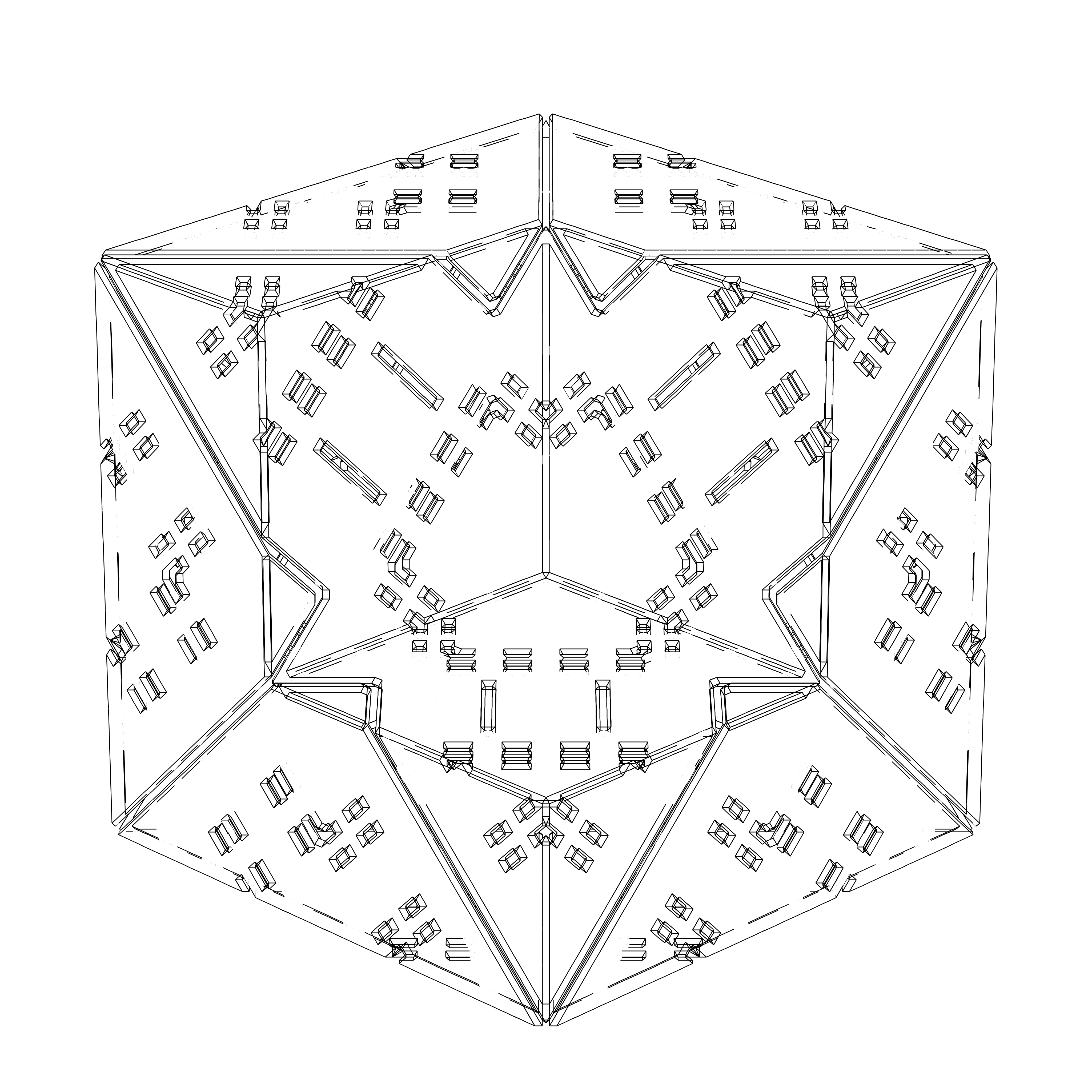 LL21 Alien Art Cube #23 static token preview