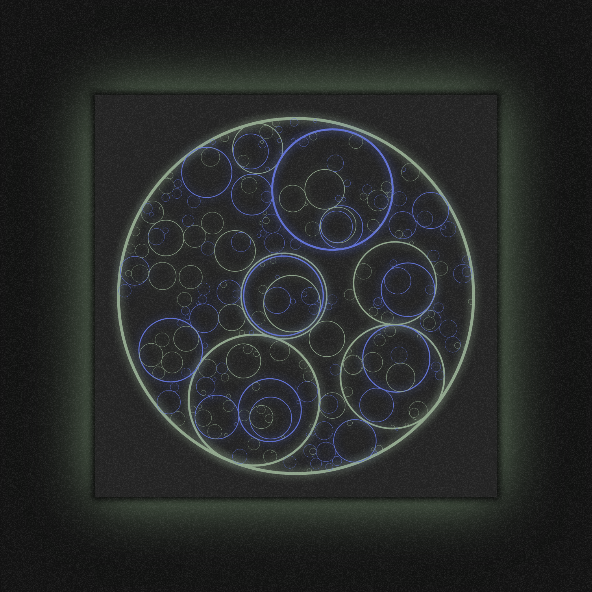 Circle of circles #23 static NFT preview