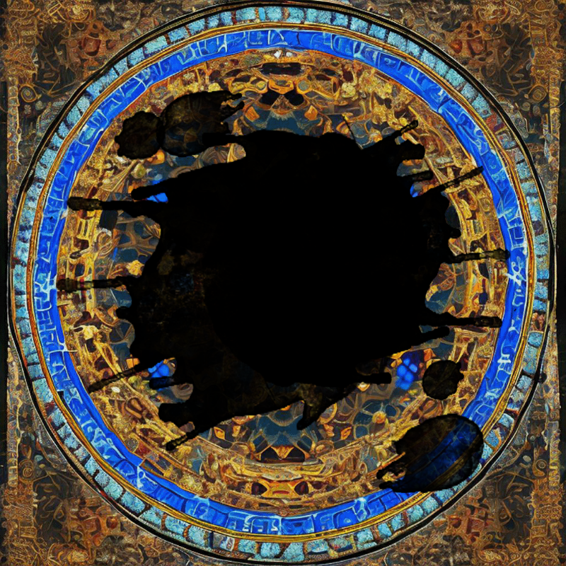 Psychedelic Splashes 3 #1 static token preview