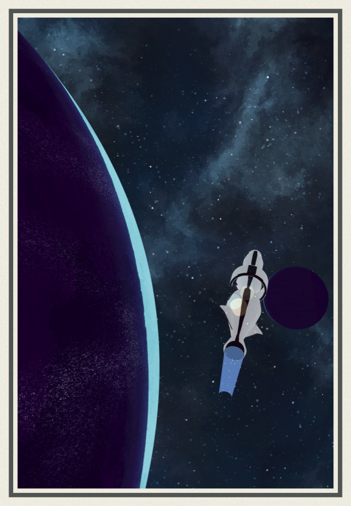 Visa to the stars #16 static NFT preview