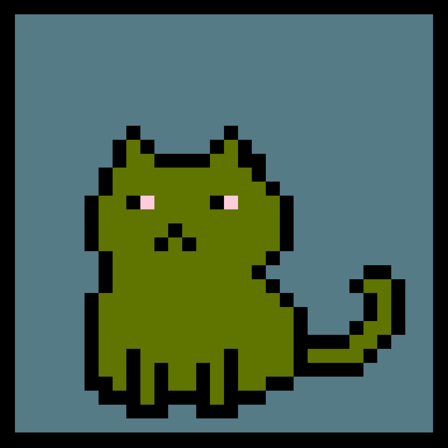 Lazy Kitties #781 static token preview