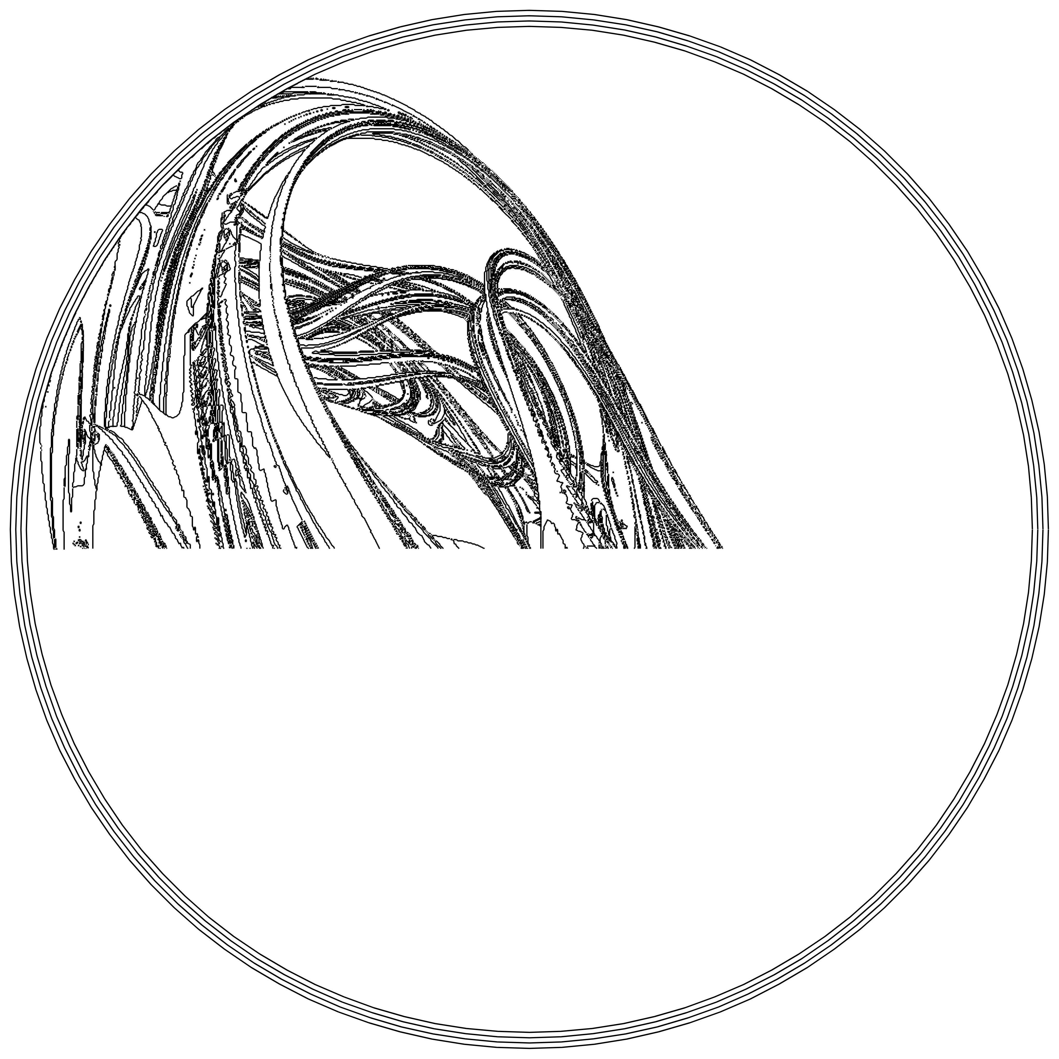 LL21 Fractal Contour #34 static NFT preview