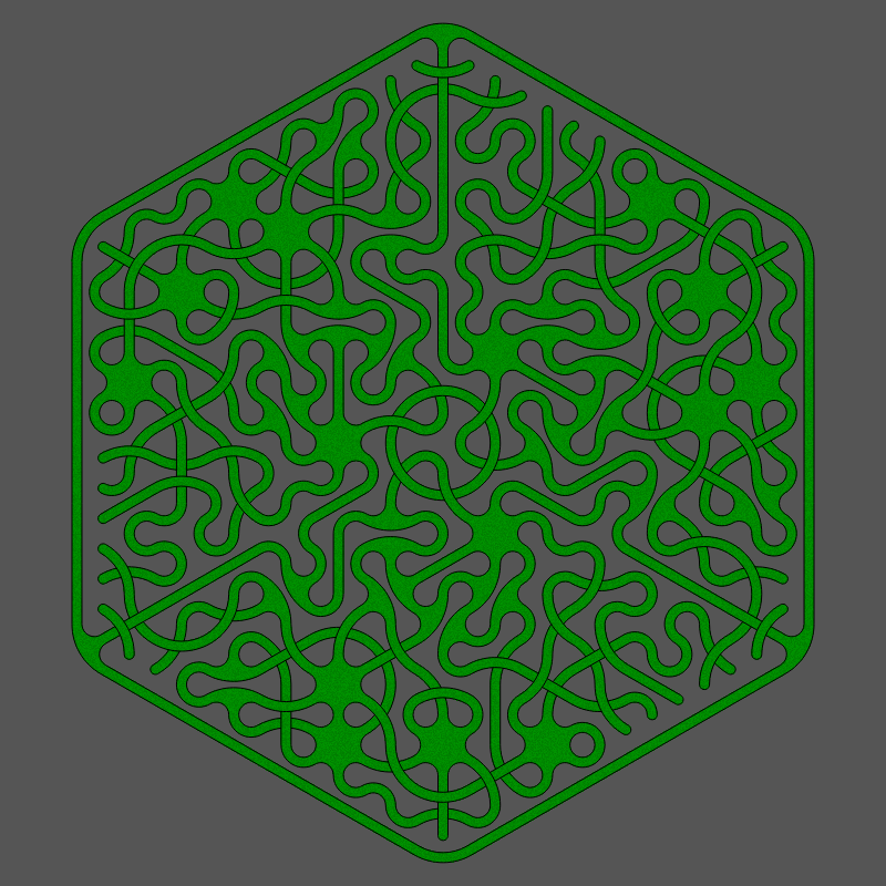 Threefold Symmetry - Dark Variations #233 static token preview