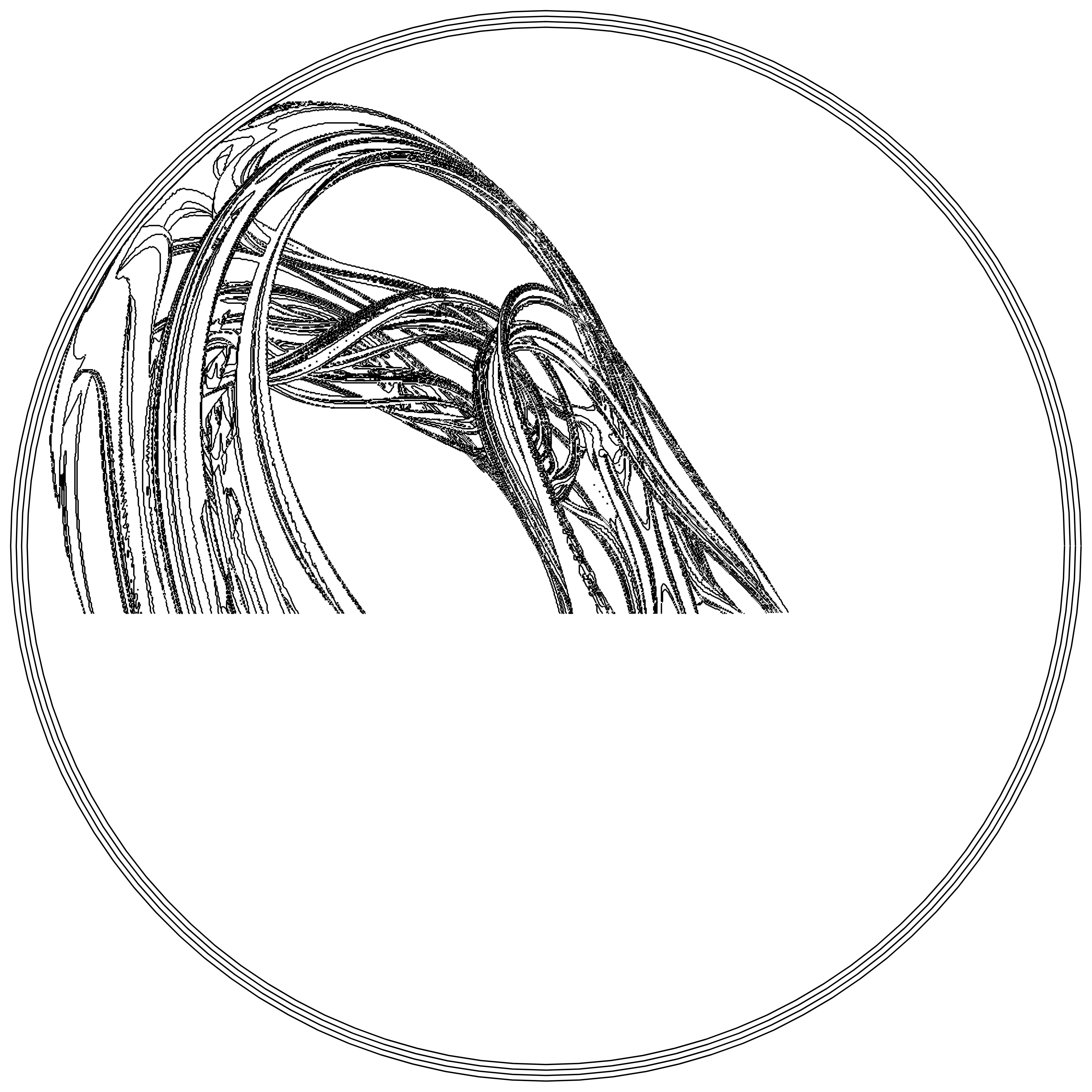 LL21 Fractal Contour #44 static token preview