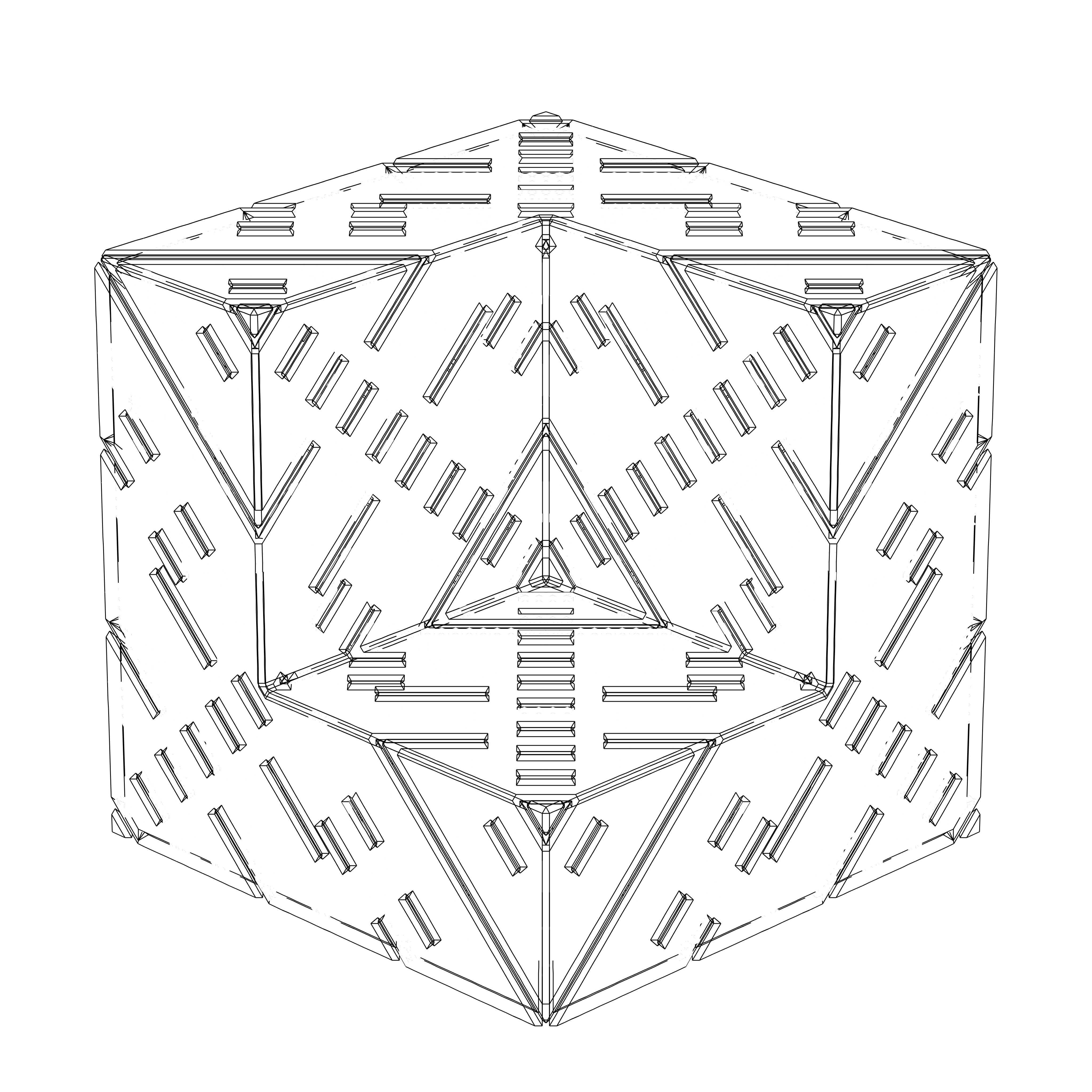 LL21 Alien Art Cube #61 static NFT preview