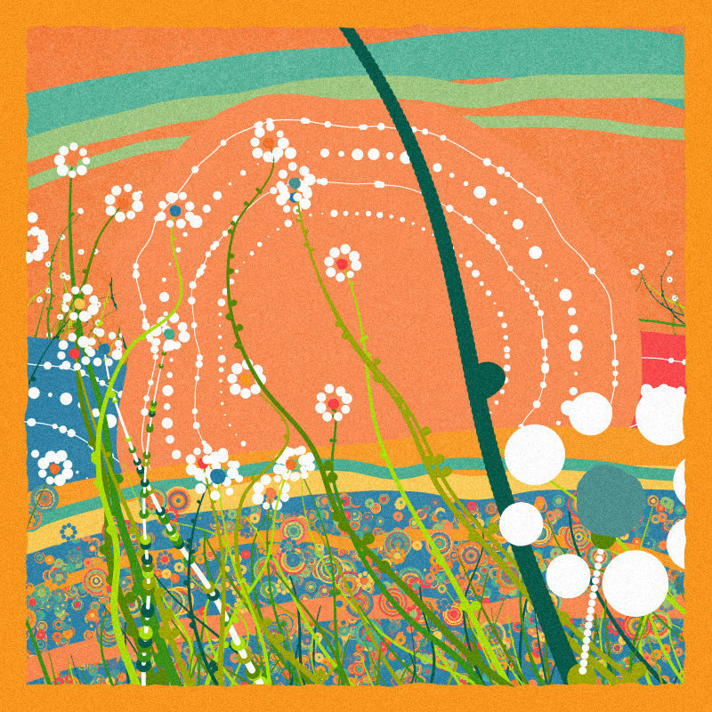 Hippy Flowers #140 static token preview