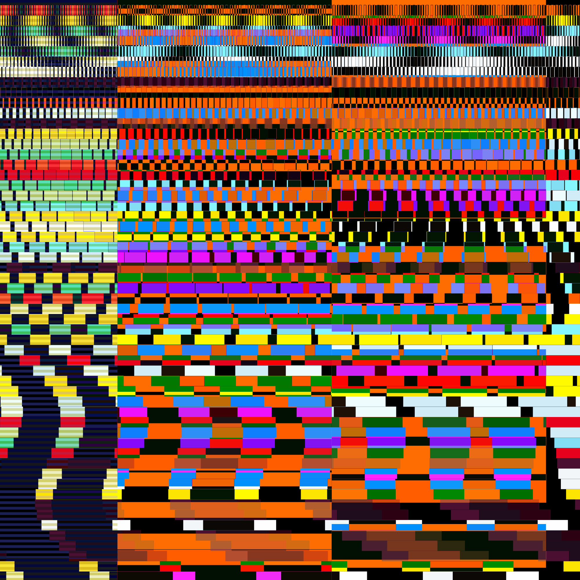 Glitchometry Stripes #61 static NFT preview