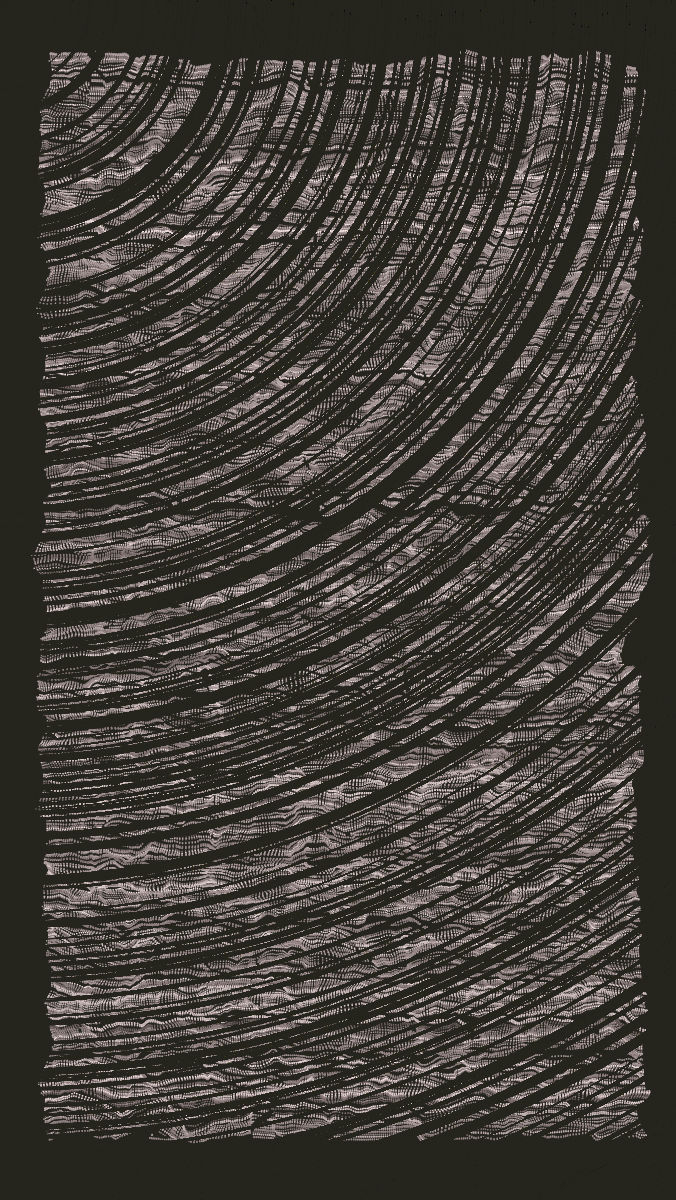 Sedimentarias: Algorithmic Study #58 static NFT preview