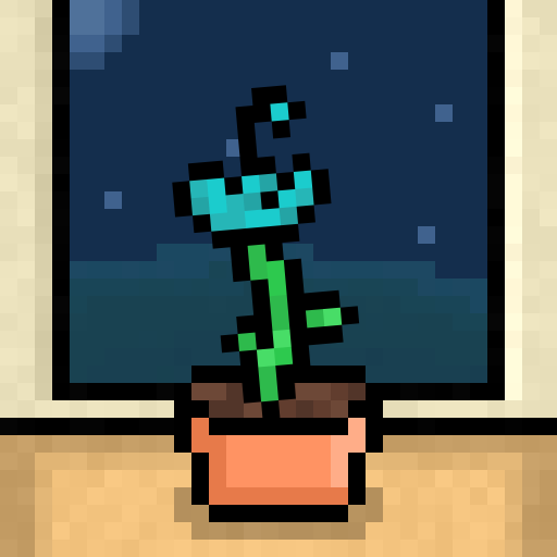 Pixel Flowers #12 static token preview