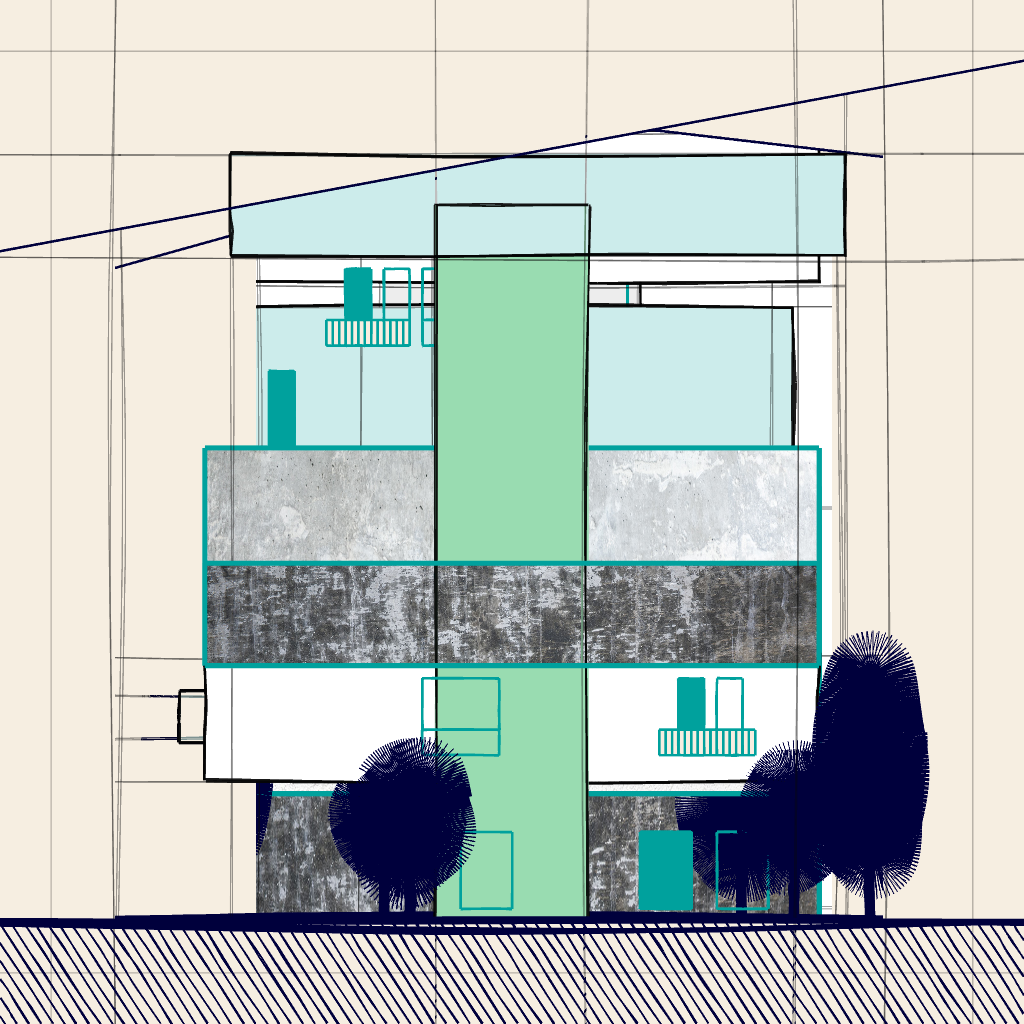 Endless Architectural Sketches #5 static NFT preview