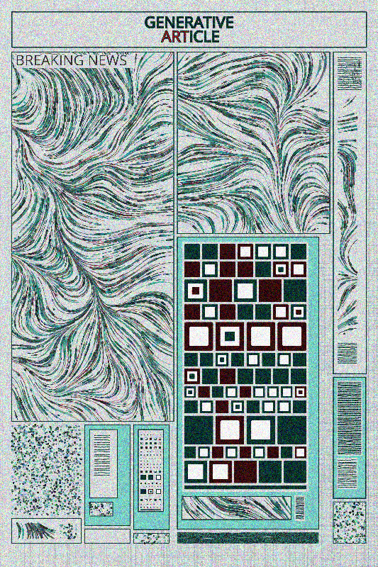 Generative ARTicle #218 static token preview
