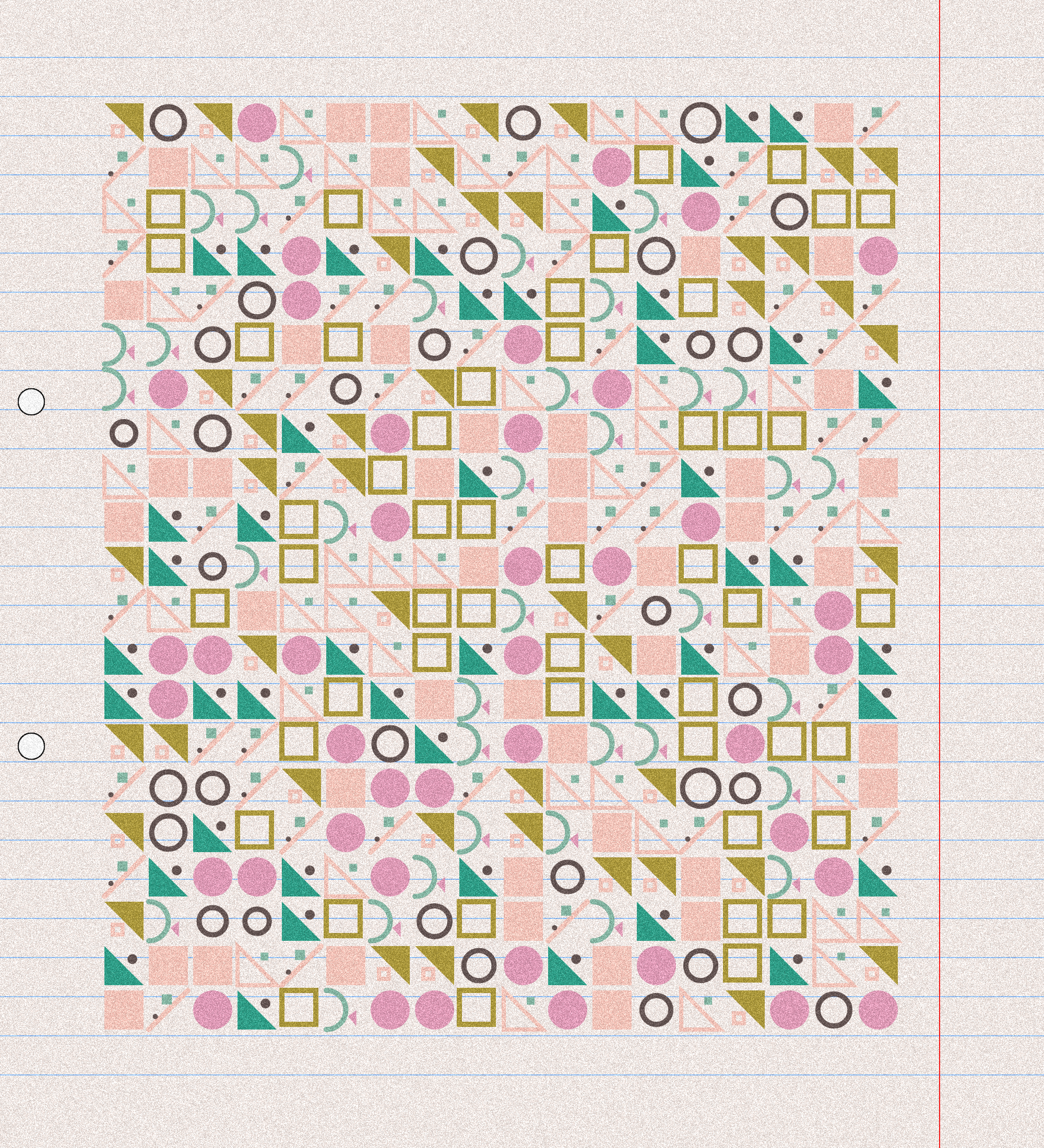 sketchbook page 4: basic shapes #43 static token preview