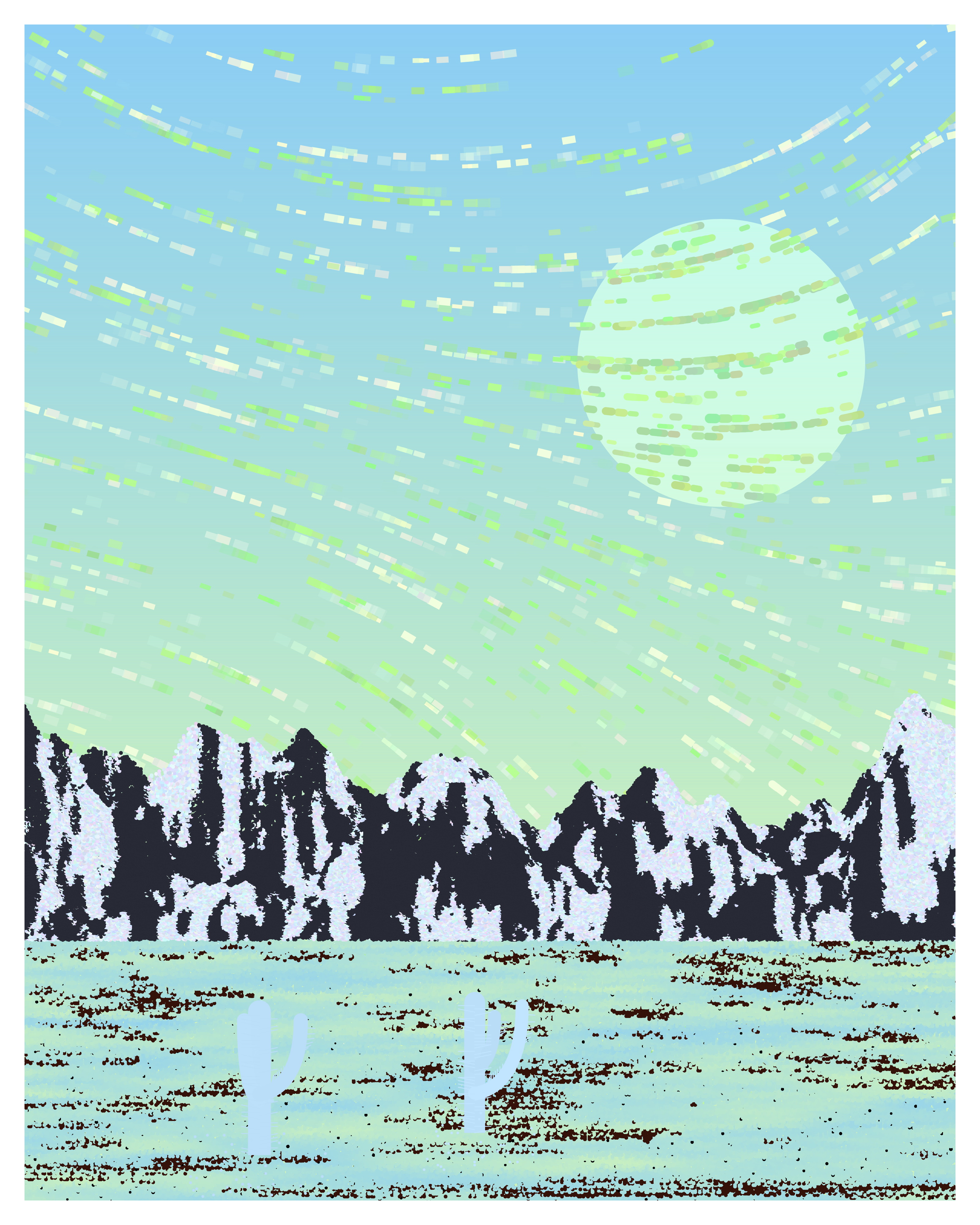 Distant Skies #112 static NFT preview
