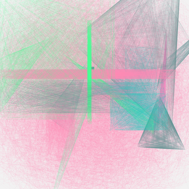Coloring With Lines #372 static NFT preview