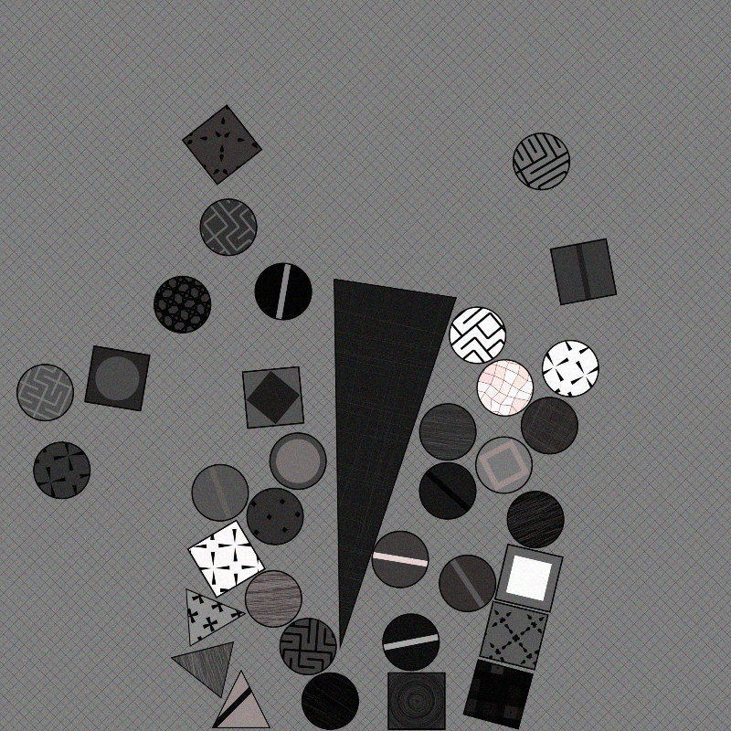 Collisions: Art plus Physics #76 static token preview